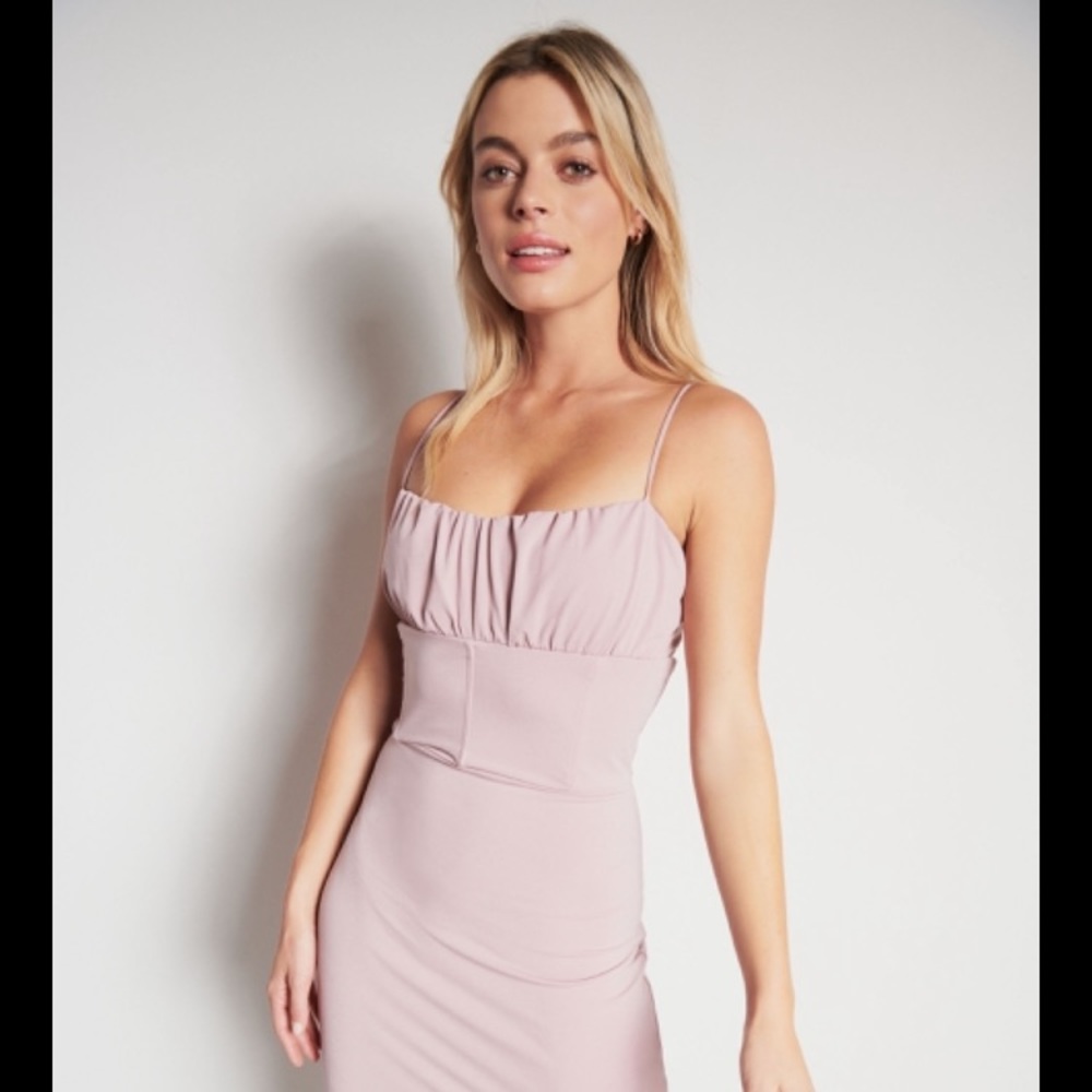 NWT: Dynamite Corset Midi Dress